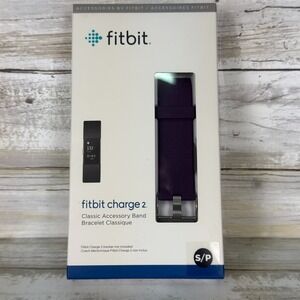 Fitbit Charge 2 Band Purple Size Small Classic Accessory Band Bracelet Sealed